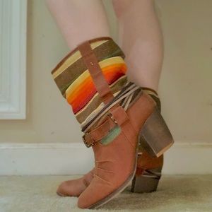 Western Inspired Cowboy Bootie